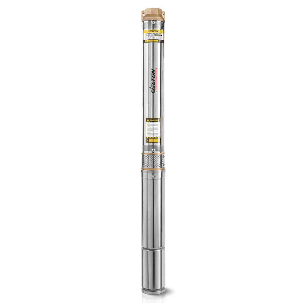 ปั๊มบาดาล บ่อ 3 นิ้ว DELTON รุ่น 3SDL2-15 ขนาดท่อ 1-1/4 นิ้ว 1,100 วัตต์ 15 ใบพัด_1